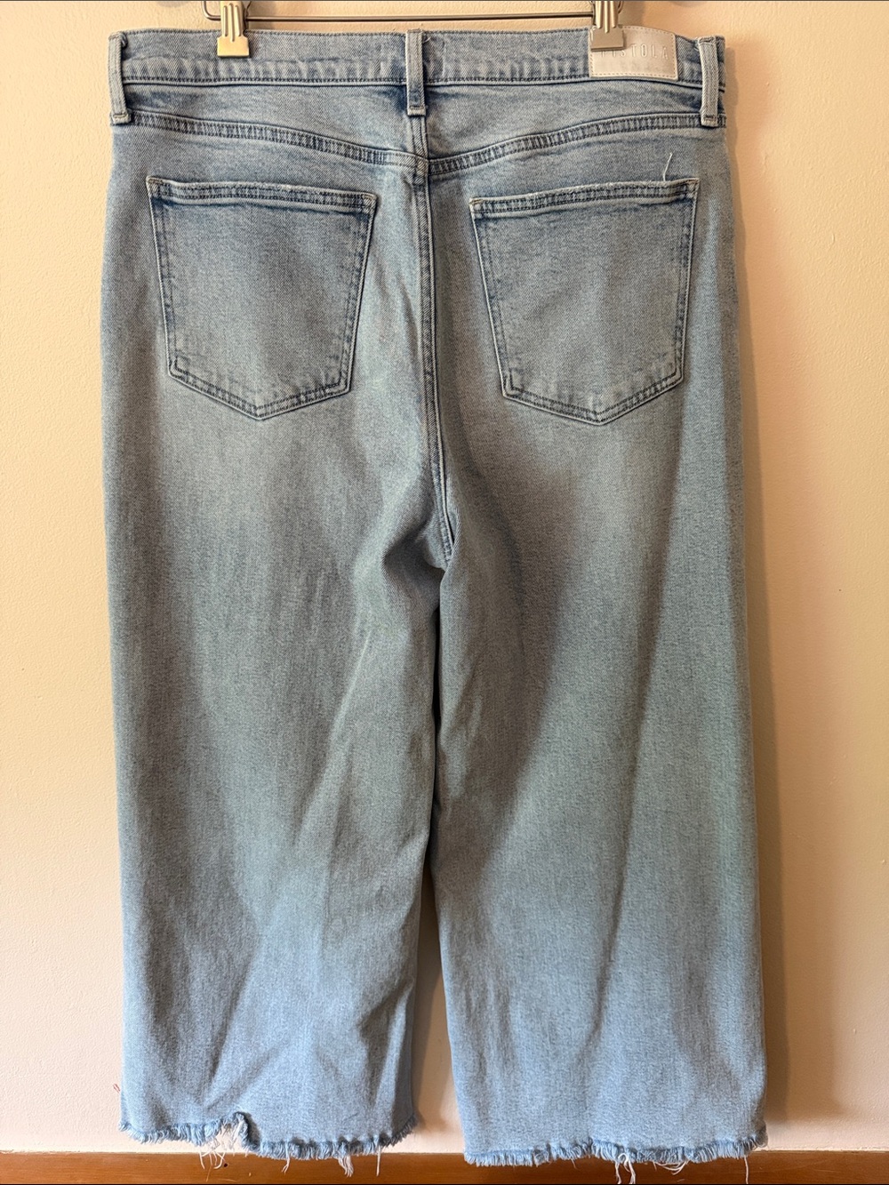 Pistola Lana Crop Jeans Size 33 - Picture 4 of 5